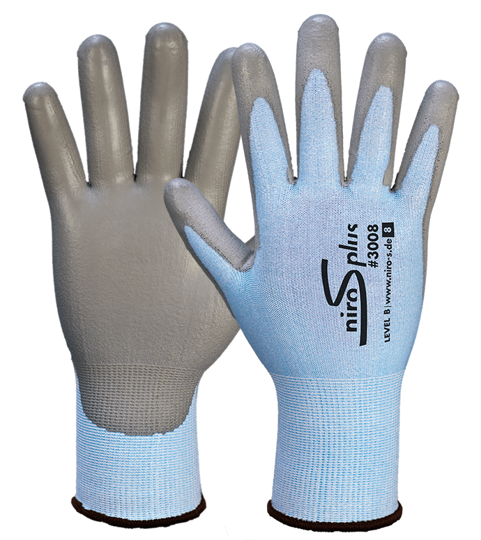 NIRO-S pro #3008, Schnittschutz (Klasse C) Schutzhandschuh